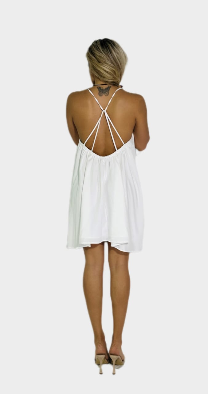 White dress, universal size