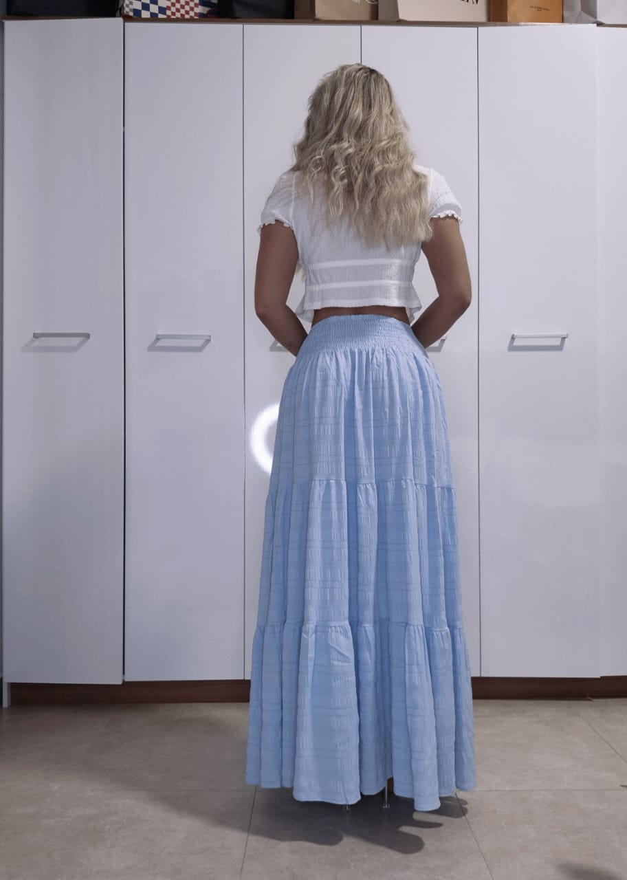 H&M top, size S H&M skirt, universal size.