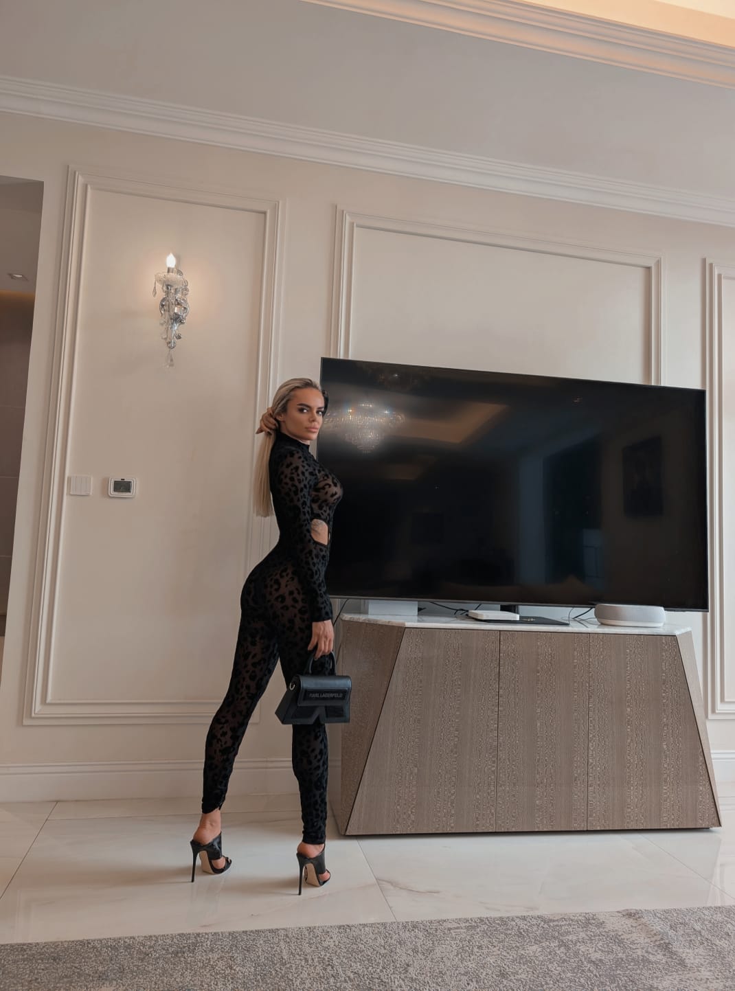 Black overall, size S-M