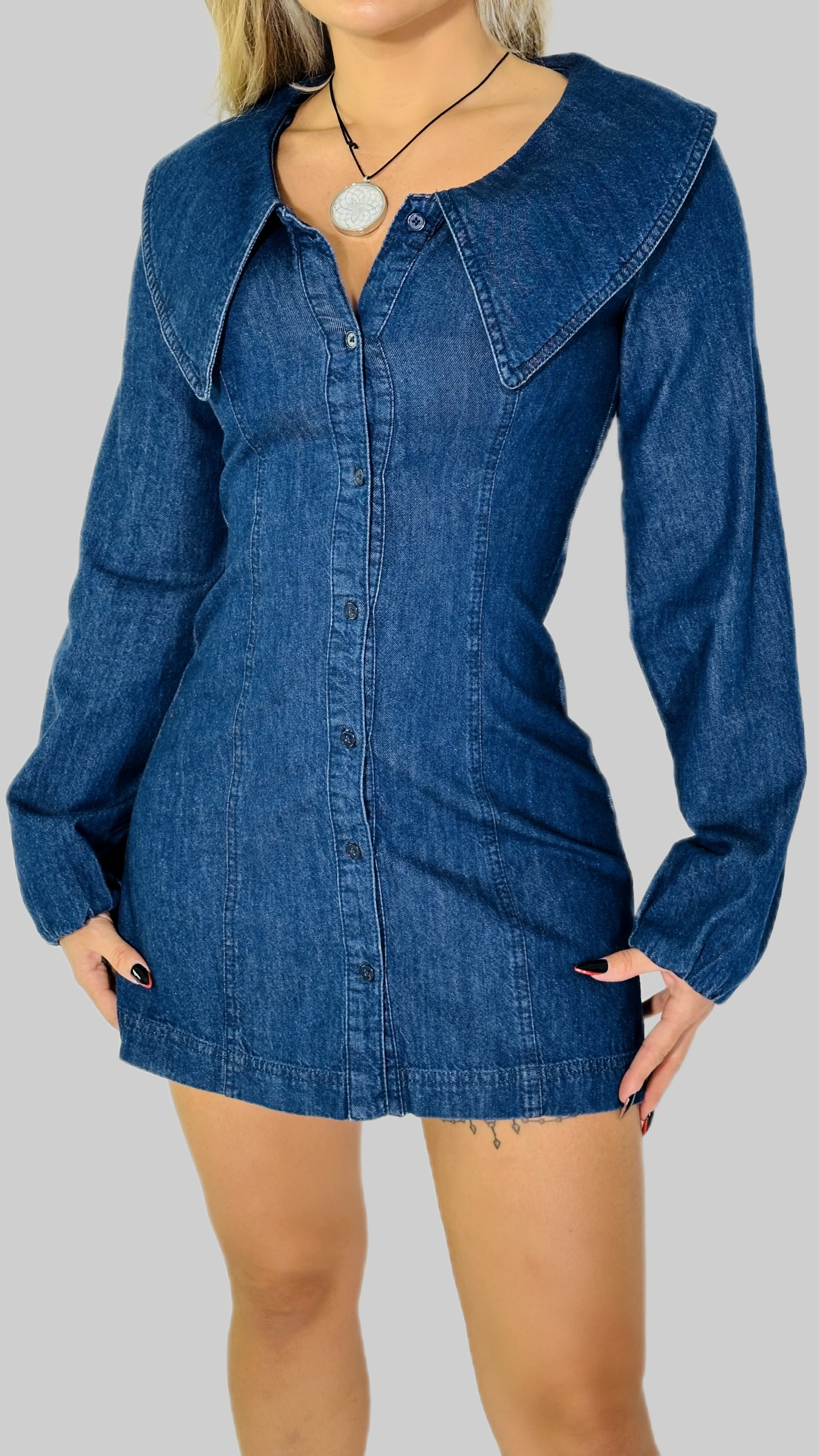 Denim dress